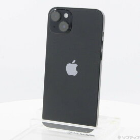 【中古】Apple(アップル) iPhone14 Plus 256GB ミッドナイト MQ4J3J／A SIMフリー 【196-ud】