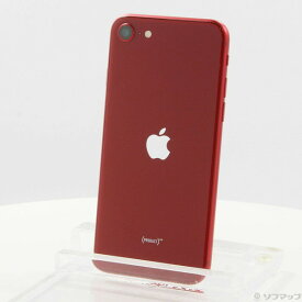 【中古】Apple(アップル) iPhone SE 第3世代 128GB プロダクトレッド MMYH3J／A SIMフリー 【377-ud】