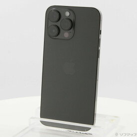 【中古】Apple(アップル) iPhone14 Pro Max 512GB スペースブラック MQ9F3J／A SIMフリー 【276-ud】
