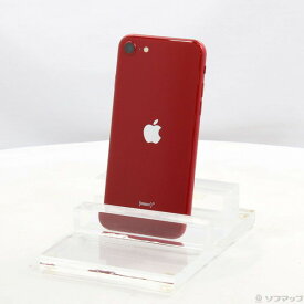 【中古】Apple(アップル) iPhone SE 第3世代 64GB プロダクトレッド MMYE3J／A SIMフリー 【269-ud】