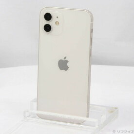 【中古】Apple(アップル) iPhone12 256GB ホワイト MGJ13J／A SoftBank 【371-ud】