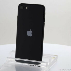 【中古】Apple(アップル) iPhone SE 第3世代 64GB ミッドナイト MMYC3J／A SIMフリー 【344-ud】