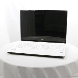 【中古】NEC(エヌイーシー) 格安安心パソコン LAVIE Note Standard PC-NS350FAW クリスタルホワイト 〔Windows 10〕 【258-ud】
