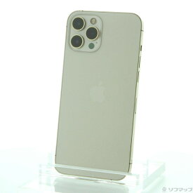 【中古】Apple(アップル) iPhone12 Pro Max 128GB ゴールド MGCW3J／A SIMフリー 【252-ud】
