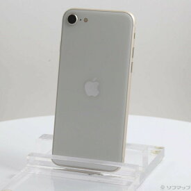 【中古】Apple(アップル) iPhone SE 第3世代 64GB スターライト MMYD3J／A SIMフリー 【251-ud】