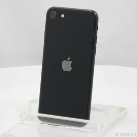 【中古】Apple(アップル) iPhone SE 第3世代 128GB ミッドナイト MMYF3J／A SIMフリー 【258-ud】