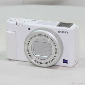 【中古】SONY(ソニー) 〔展示品〕 VLOGCAM ZV-1G シューティンググリップキット ホワイト 【258-ud】