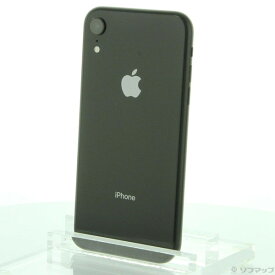 【中古】Apple(アップル) iPhoneXR 64GB ブラック MT002J／A SIMフリー 【251-ud】