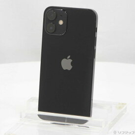 【中古】Apple(アップル) iPhone12 mini 128GB ブラック MGDJ3J／A SIMフリー 【344-ud】