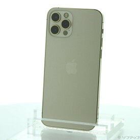 【中古】Apple(アップル) iPhone12 Pro 128GB ゴールド MGM73J／A SIMフリー 【297-ud】