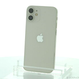 【中古】Apple(アップル) iPhone12 mini 128GB ホワイト MGDM3J／A SIMフリー 【349-ud】