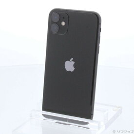 【中古】Apple(アップル) iPhone11 128GB ブラック NWM02J／A SIMフリー 【368-ud】