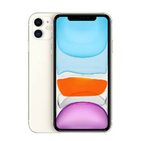 【中古】Apple(アップル) iPhone11 128GB ホワイト NWM22J／A SoftBank 【258-ud】