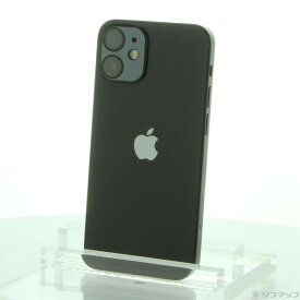 【中古】Apple(アップル) iPhone12 mini 128GB ブラック MGDJ3J／A SIMフリー 【276-ud】