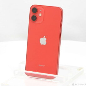 【中古】Apple(アップル) iPhone12 mini 256GB プロダクトレッド MGDU3J／A SIMフリー 【344-ud】