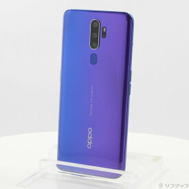 【中古】OPPO(オッポ) OPPO A5 2020 64GB ブルー OPU32SLU UQ mobile 【349-ud】