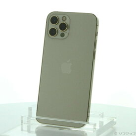 【中古】Apple(アップル) iPhone12 Pro 128GB ゴールド MGM73J／A SIMフリー 【349-ud】