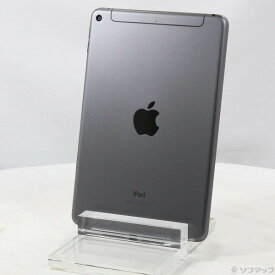 【中古】Apple(アップル) iPad mini 第5世代 64GB スペースグレイ MUX52J／A SIMフリー 【349-ud】