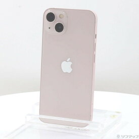 【中古】Apple(アップル) iPhone13 128GB ピンク MLNE3J／A SIMフリー 【269-ud】