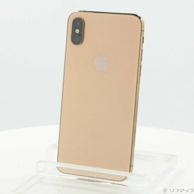 【中古】Apple(アップル) iPhoneXS 256GB ゴールド MTE22J／A SIMフリー 【196-ud】