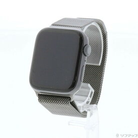 【中古】Apple(アップル) Apple Watch Series 6 GPS 44mm スペースグレイアルミニウムケース グラファイトミラネーゼループ 【305-ud】