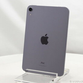 【中古】Apple(アップル) iPad mini 第6世代 256GB パープル MK7X3J／A Wi-Fi 【381-ud】