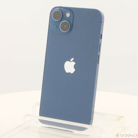 【中古】Apple(アップル) iPhone13 256GB ブルー MLNM3J／A SIMフリー 【262-ud】