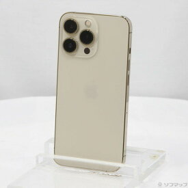 【中古】Apple(アップル) iPhone13 Pro 128GB ゴールド MLUH3J／A SIMフリー 【349-ud】