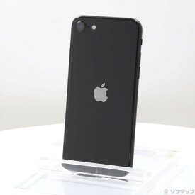【中古】Apple(アップル) iPhone SE 第2世代 128GB ブラック MHGT3J／A SIMフリー 【381-ud】