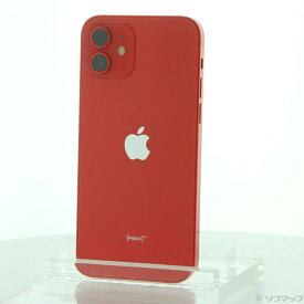 【中古】Apple(アップル) iPhone12 128GB プロダクトレッド MGHW3J／A SIMフリー 【381-ud】