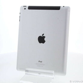 【中古】Apple(アップル) iPad 第4世代 64GB ホワイト MD527J／A SoftBank 【247-ud】