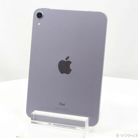 【中古】Apple(アップル) iPad mini 第6世代 64GB パープル MK7R3J／A Wi-Fi 【349-ud】