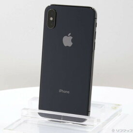 【中古】Apple(アップル) iPhoneXS 64GB スペースグレイ MTAW2J／A SIMフリー 【349-ud】