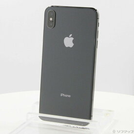 【中古】Apple(アップル) iPhoneXS Max 256GB スペースグレイ MT6U2J／A SIMフリー 【269-ud】