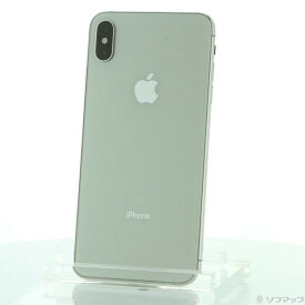 【中古】Apple(アップル) iPhoneXS Max 64GB シルバー MT6R2J／A SIMフリー 【262-ud】