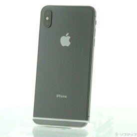 【中古】Apple(アップル) iPhoneXS Max 256GB スペースグレイ MT6U2J／A SoftBank 【258-ud】