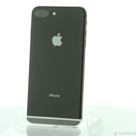 【中古】Apple(アップル) iPhone8 Plus 64GB スペースグレイ MQ9K2J／A SoftBank 【258-ud】