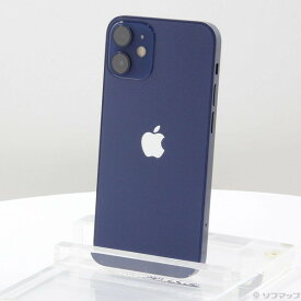 【中古】Apple(アップル) iPhone12 mini 256GB ブルー MGDV3J／A SIMフリー 【348-ud】