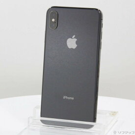 【中古】Apple(アップル) iPhoneXS Max 256GB スペースグレイ MT6U2J／A SoftBank 【196-ud】