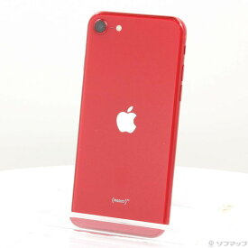 【中古】Apple(アップル) iPhone SE 第2世代 64GB プロダクトレッド MHGR3J／A SIMフリー 【381-ud】