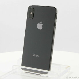 【中古】Apple(アップル) iPhoneXS 64GB スペースグレイ MTAW2J／A SIMフリー 【276-ud】