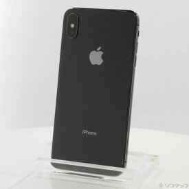 【中古】Apple(アップル) iPhoneXS Max 256GB スペースグレイ MT6U2J／A SIMフリー 【220-ud】