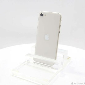 【中古】Apple(アップル) iPhone SE 第3世代 64GB スターライト MMYD3J／A SIMフリー 【247-ud】