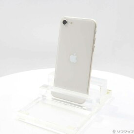 【中古】Apple(アップル) iPhone SE 第3世代 64GB スターライト MMYD3J／A SIMフリー 【247-ud】