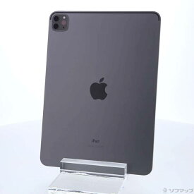 【中古】Apple(アップル) iPad Pro 11インチ 第2世代 128GB スペースグレイ MY232J／A Wi-Fi 【368-ud】