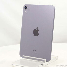【中古】Apple(アップル) iPad mini 第6世代 64GB パープル MK7R3J／A Wi-Fi 【276-ud】