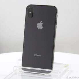 【中古】Apple(アップル) iPhoneX 256GB スペースグレイ MQC12J／A SIMフリー 【220-ud】