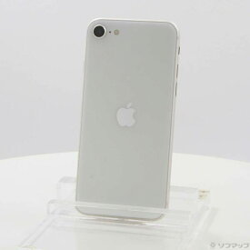 【中古】Apple(アップル) iPhone SE 第3世代 64GB スターライト MMYD3J／A SIMフリー 【381-ud】