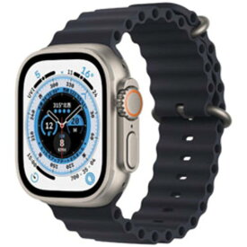 【中古】Apple(アップル) Apple Watch Ultra GPS + Cellular 49mm チタニウムケース バンド無し 【269-ud】