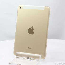 【中古】Apple(アップル) iPad mini 4 128GB ゴールド MK782J／A SoftBank 【295-ud】
